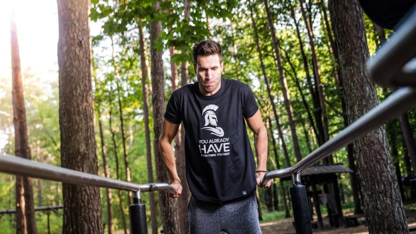 Moment from new men’s t-shirt collection photoshoot.

Brand “Frame Kings” created unique collection named “SPARTANS 1.0”.

The collection is devoted for men who find Ancient Spartan warriors symbolism expression close to heart: difficult challenges, discipline, superb physical condition, determination, courage and constant self-development.